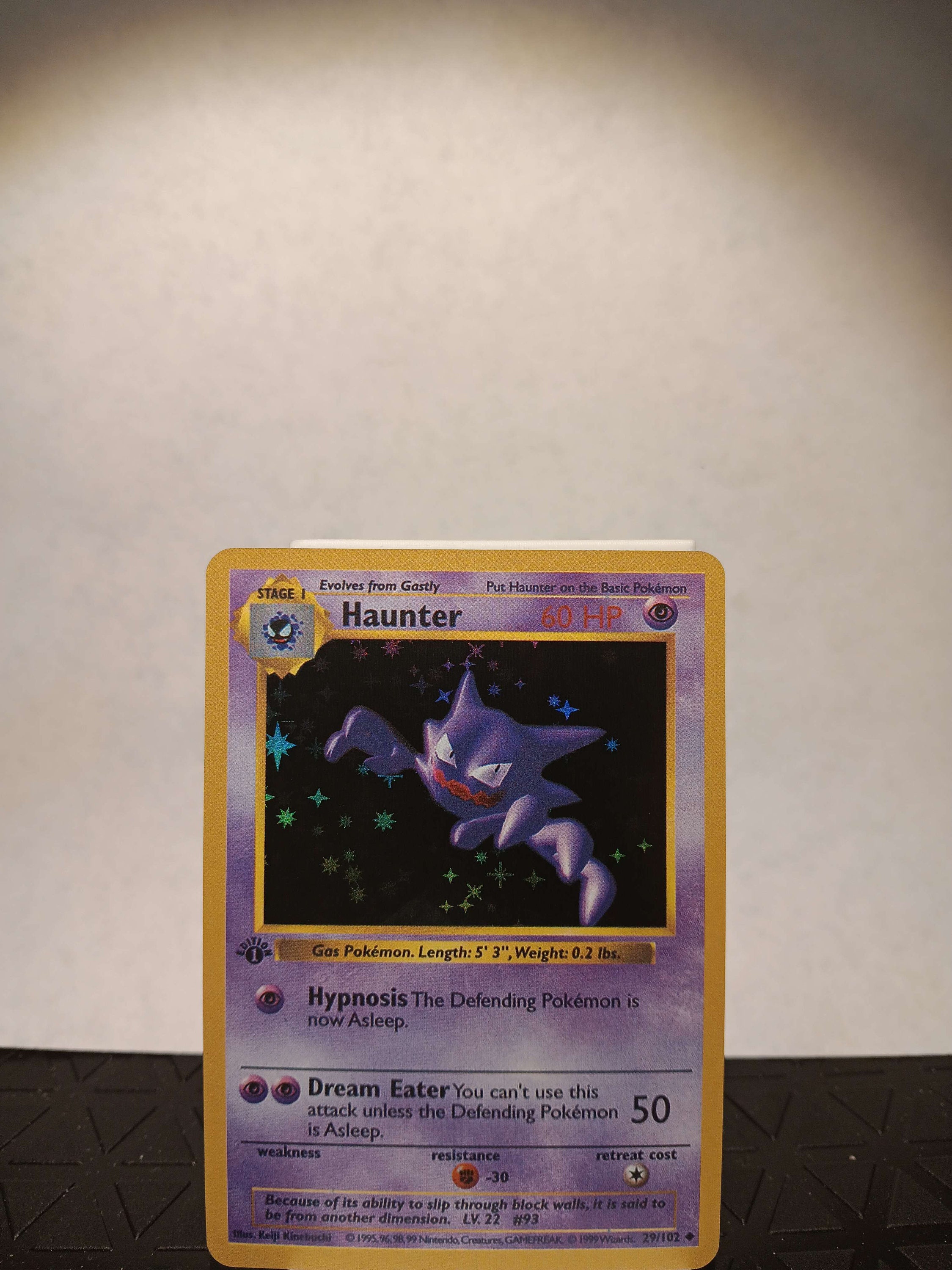 Haunter 1st Edition Shadowless Proxy - Perfect Gift for Kids