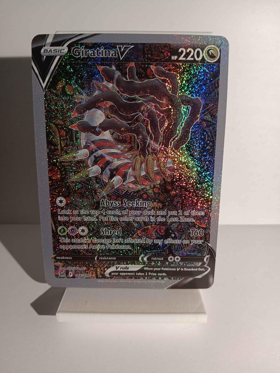 Giratina V Alternate Full Art - Lost Origin - 186/196 / Ultra Rare -  Perfect Gift for Poke Fans - NOT Real Just for Show - Proxy NOT Replica -  Etsy