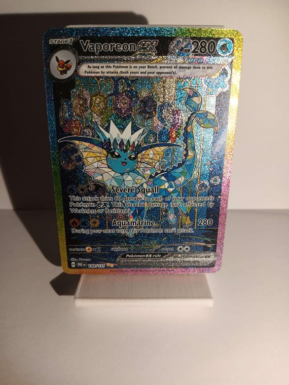 pokemon cards vaporeon ex Pokemon Card】VAPOREON EX【SAR】(205/187) (SV8a) Japanese PSA10 – Fandom Tokyo