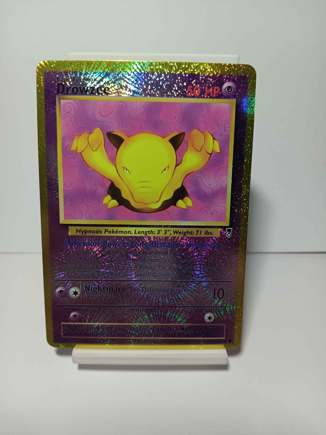rare drowzee pokemon card Drowzee 16