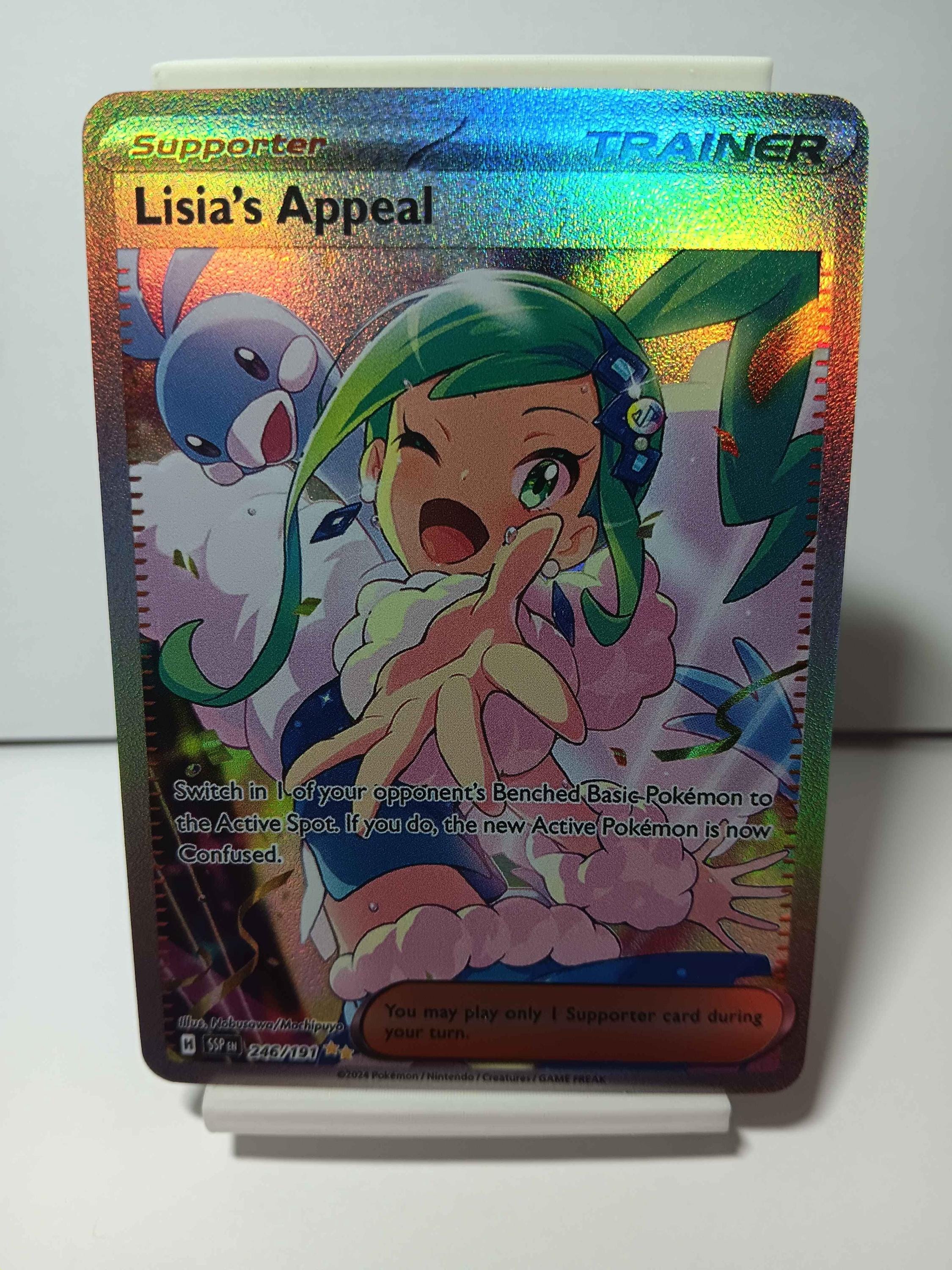 lisia pokemon card price 2018 Pokémon Sun & Moon Celestial Storm Full Art Lisia 164/168 PSA 9 –  Total Empire LLC
