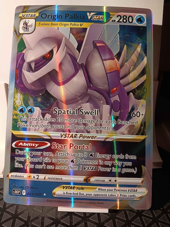 palkia v star pokemon card Pokemon Card Origin Forme Palkia VSTAR UR 259/172 s12a VSTAR Universe –  GLIT Japanese Hobby Shop main image 0