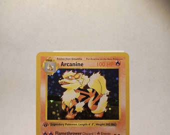 Arcanine 1st Edition Shadowless - Perfect Gift for Kids or