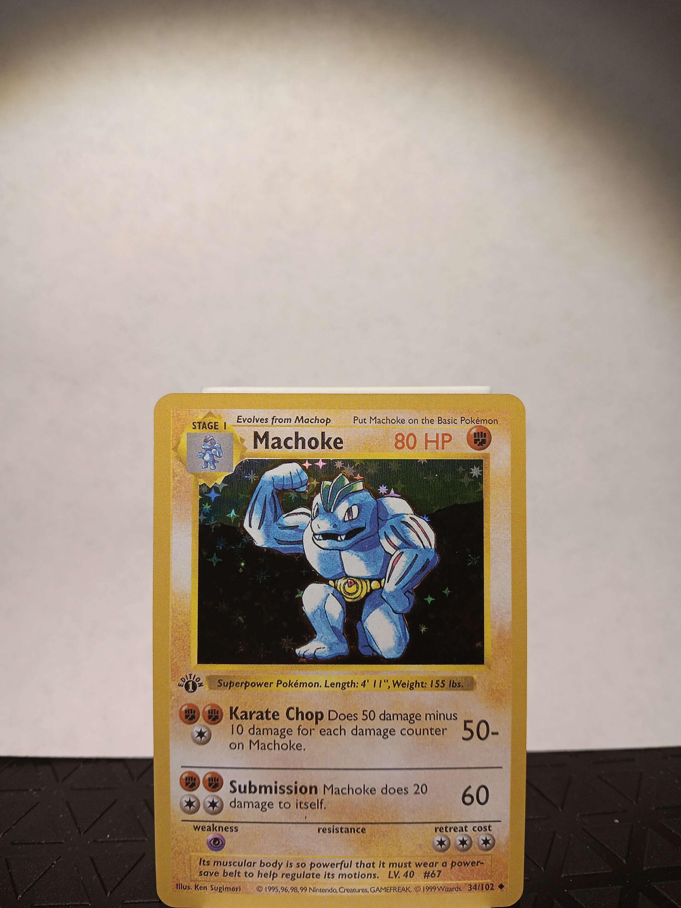 ポケモンカードゲーム Machop&Machoke 1st edition shadow less Machop [1st Edition] #52 Prices | Pokemon Base Set | Pokemon