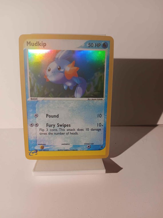 All 3 Treecko, Torchic, Mudkip 003-008-010 - E-league Perfect for Poke Fans  - NOT Real Just for Show -proxy NOT Replica-might NOT Be Perfect - Etsy