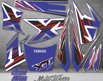 Yamaha XT 600 E 1998-99 stickers kit