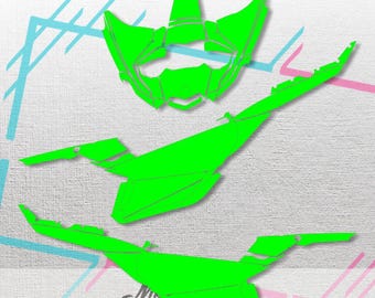 CAN-AM Maverick X3 Vector Graphics MX Template 1:1