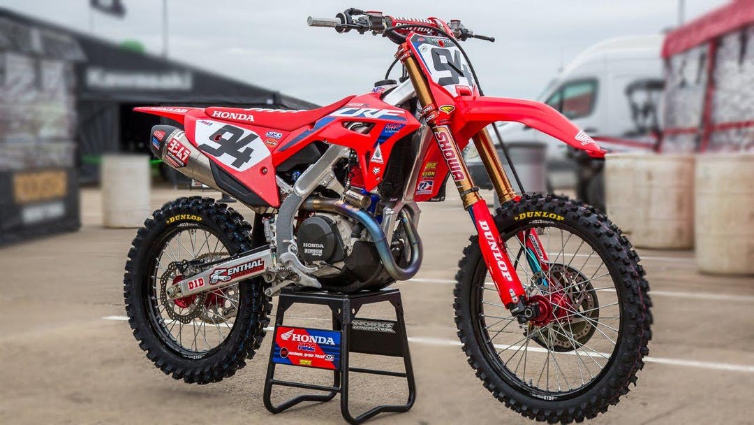 Honda CRF 450R 2021-2024 CRF 250R 2022-2024 Vector Graphics MX Template ...