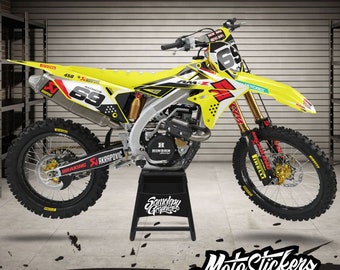 Kit de pegatinas Suzuki RM-Z RMZ 450 2018 - 2024 RM-Z 250 2019 - 2024