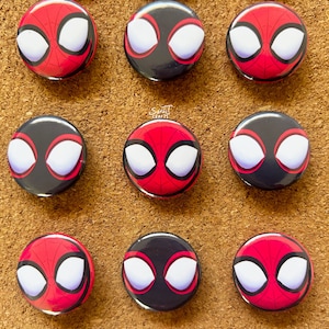 Spider-Man-Knöpfe
