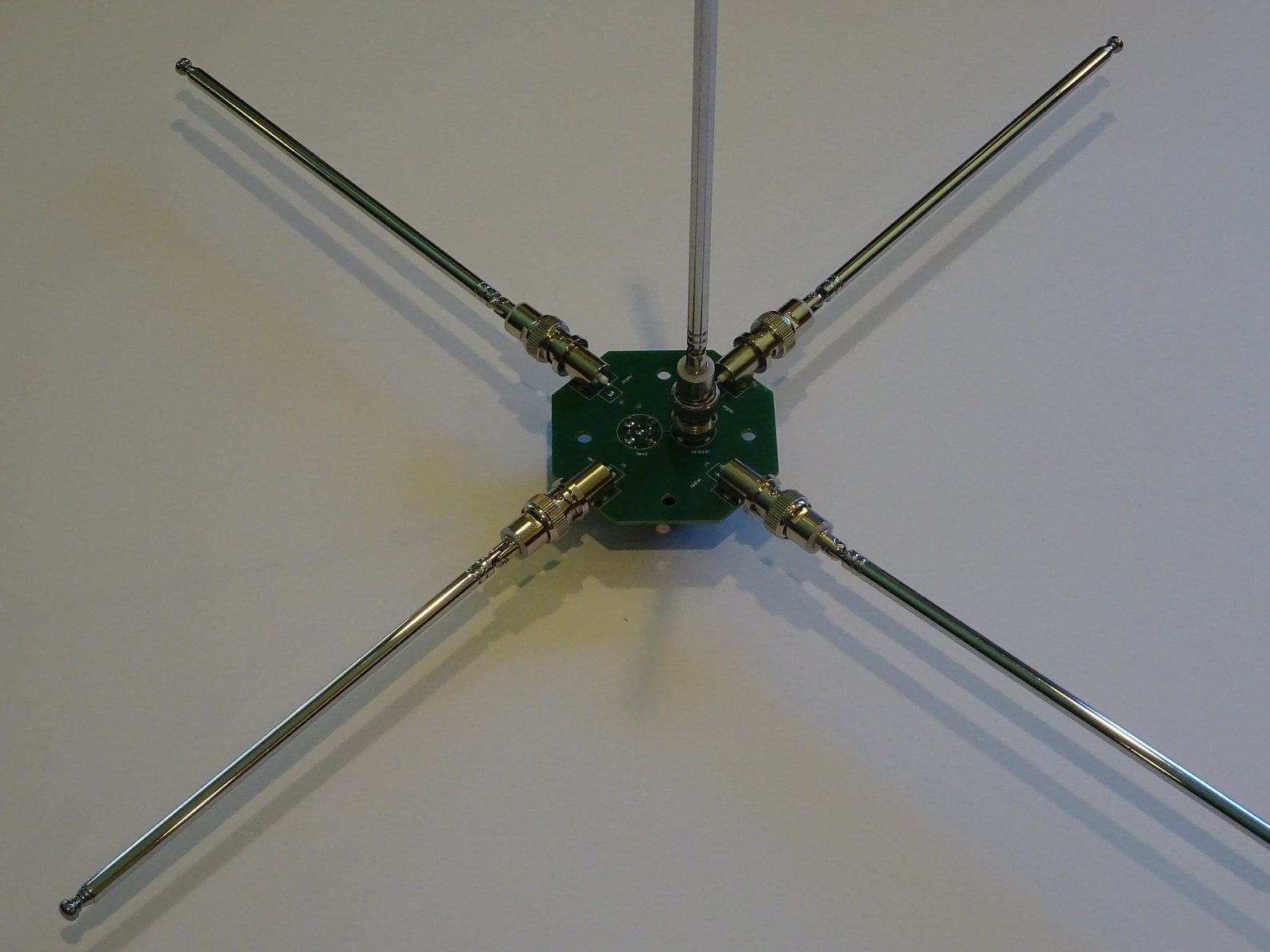 Ground Plane Antenna Hub for Portable Ham Radio and Police Scanners - Etsy