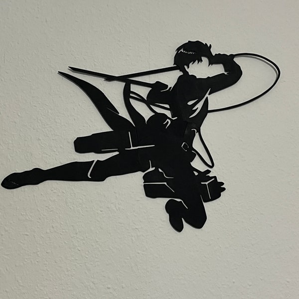 Levi Ackerman Wall Art Wandtattoo Deko