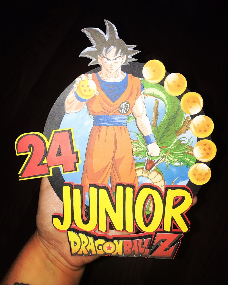 Dragon Ball Z Goku Cake Topper - Etsy
