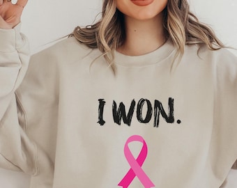 I Won Breast Cancer Awareness-sweater, cadeau