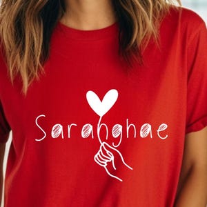 Saranghae Shirt: KDrama Finger Herz Tee, Kpop Geschenk