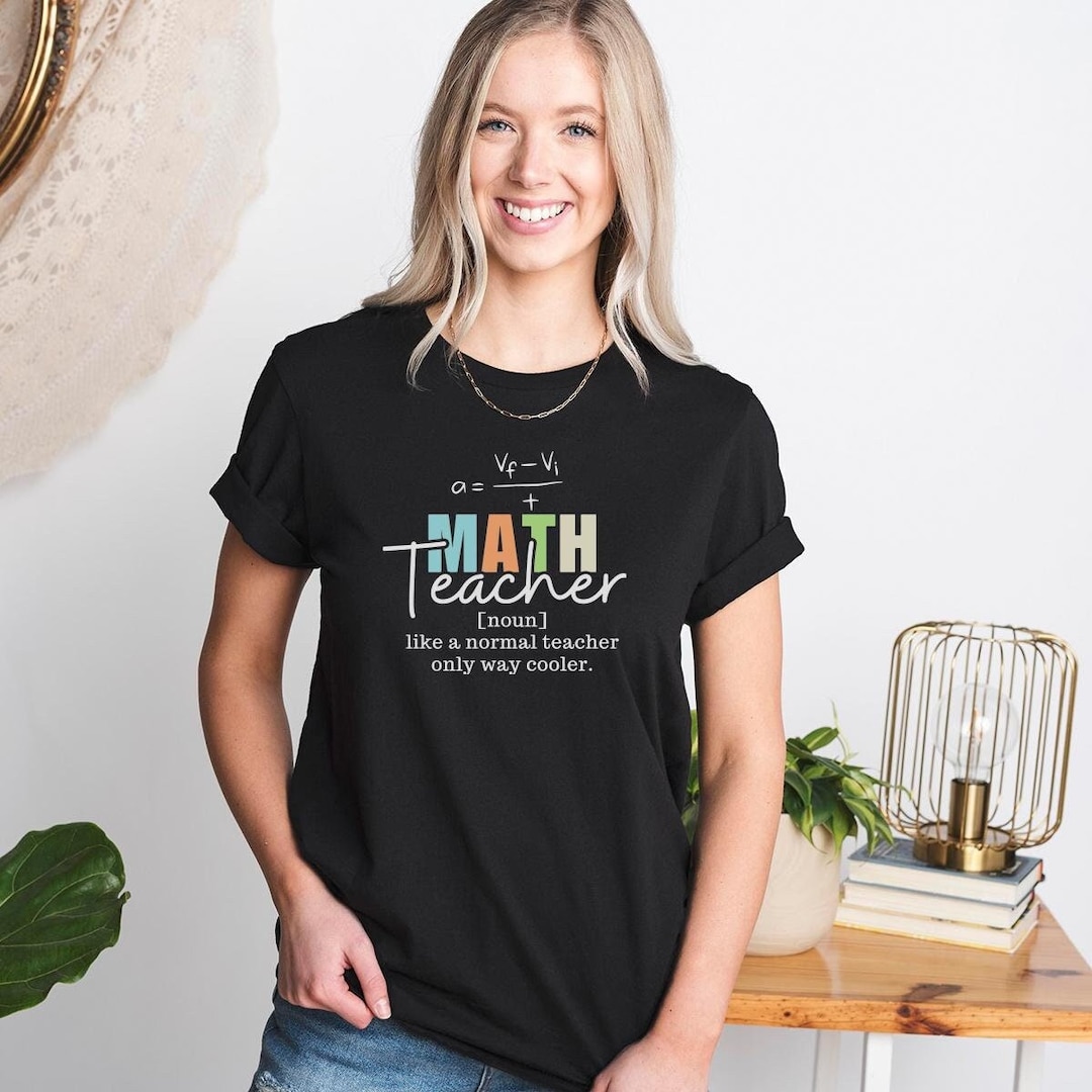 Sarcastic Math Teacher T-shirt: Funny Holiday Geometry Tee - Etsy