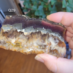 Rainbow Fluorite mixed Cubed Pyrite Spark Acicular Pyrite Slab