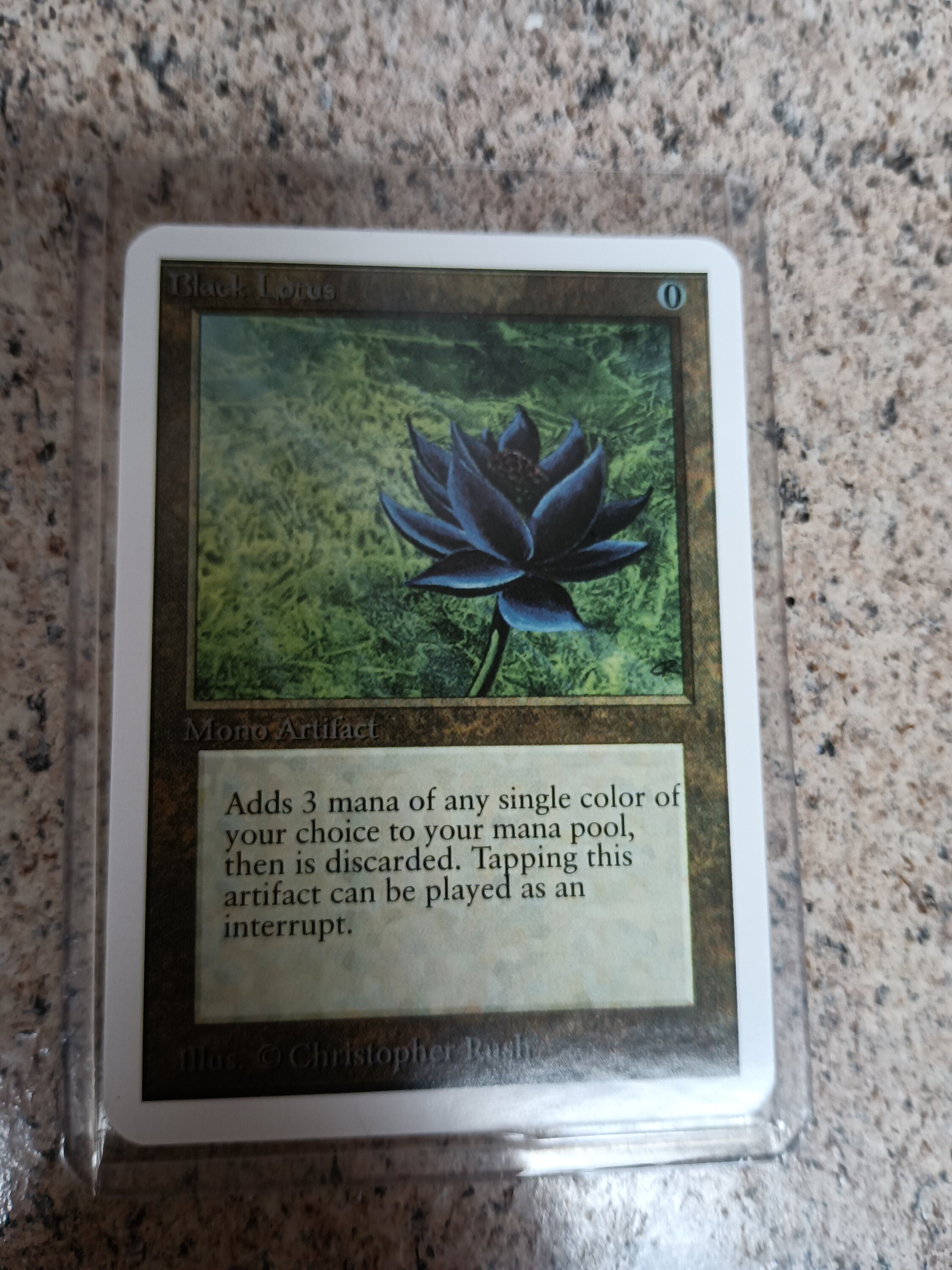 Black Lotus Alpha Edition near Mint authenticated and Graded Etsy