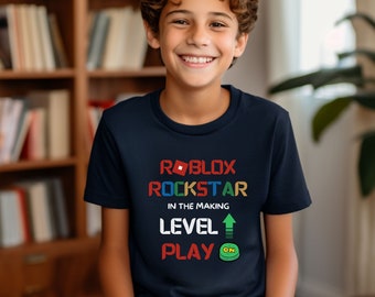 Roblox Kids Birthday Shirt, Roblox Shirt, Gamer Shirt, Roblox Lover Shirt,Streamer Shirt,Kids Birthday Tee,Roblox Tee,Event Shirt,Gaming Tee