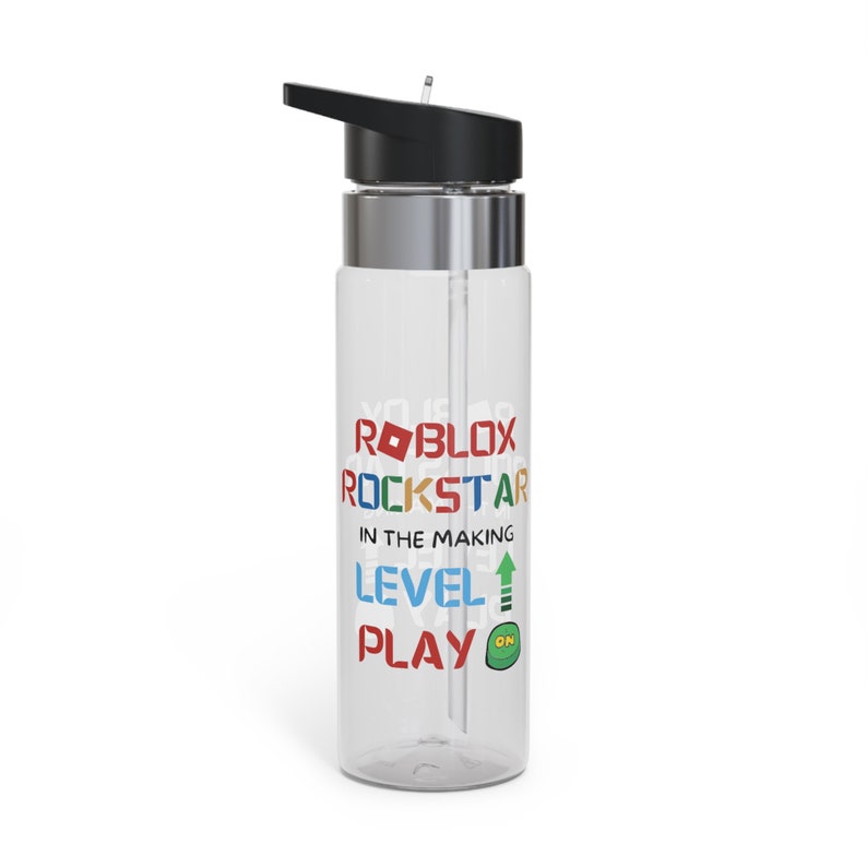 Roblox Kids Water Bottle,Roblox Water Bottle,Roblox Birthday,Roblox Lover Water Bottle,Streamer Bottle,Roblox Bottle,Event Sports Bottle image 1