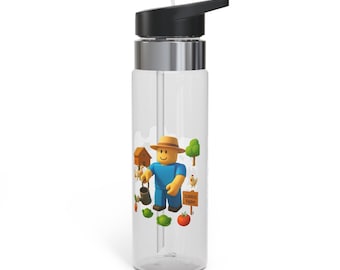 Custom Roblox Kids Water Bottle,Roblox Water Bottle,Gamer Bottle,Roblox Lover Water Bottle,Back to school Bottle,Roblox Bottle,Sports Bottle