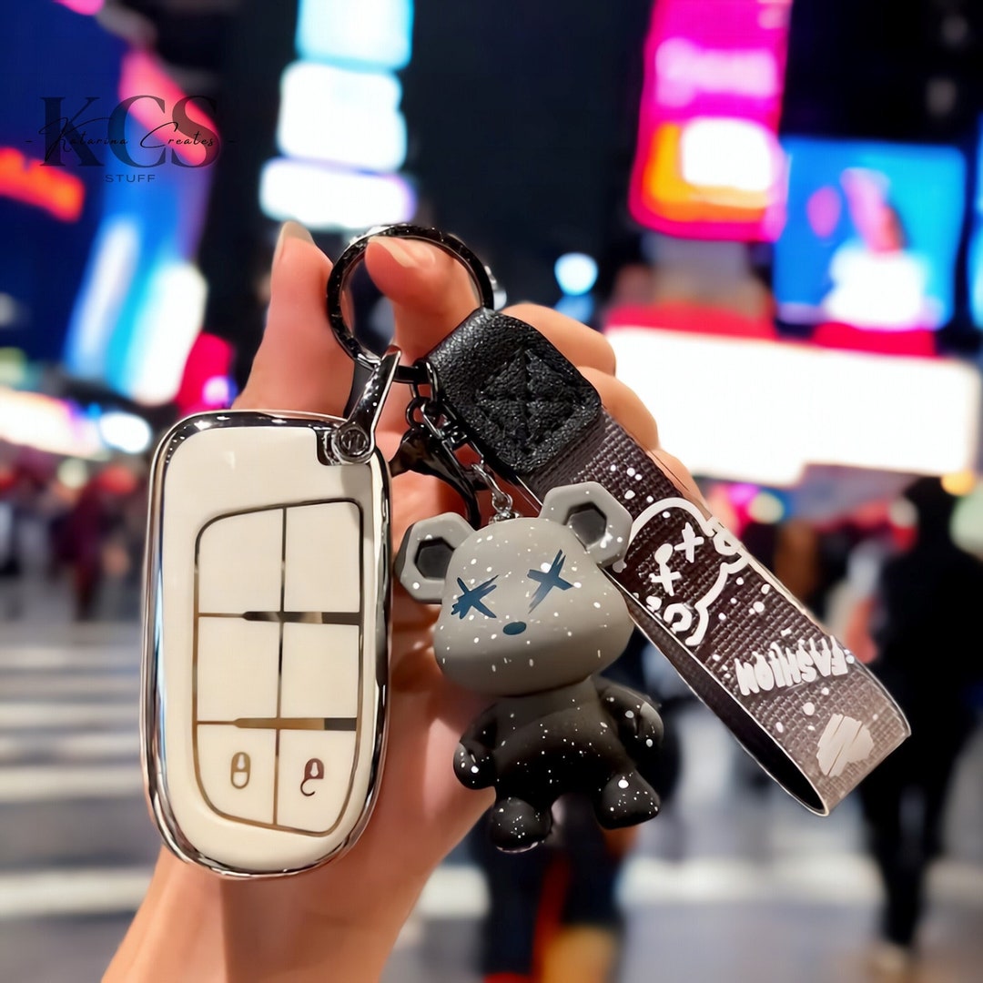 Jeep Car Key Cover Case Jeep Renegade Grand Commander Etsy