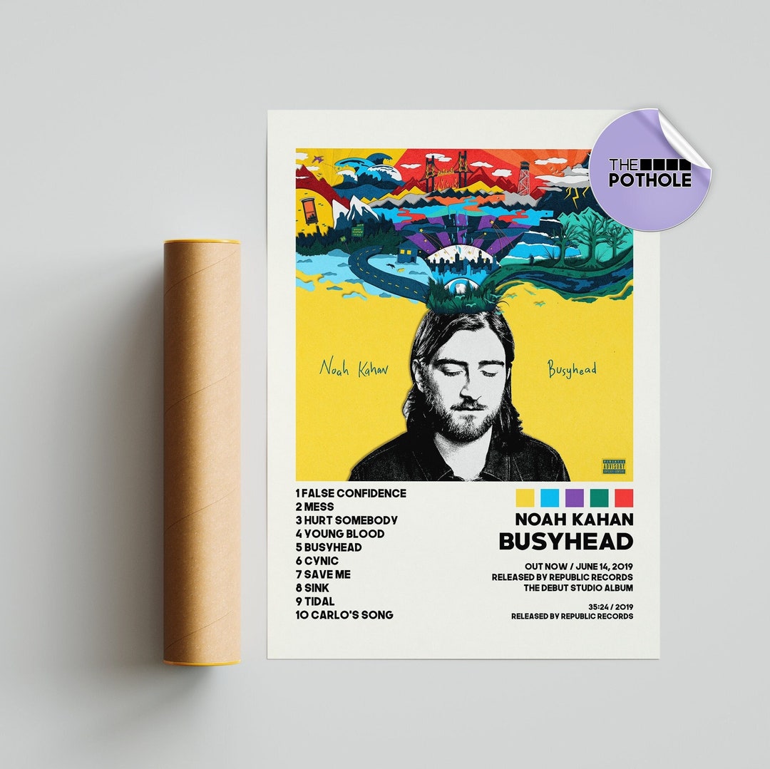 Noah Kahan Posters / Busyhead Poster / Noah Kahan, Busyhead, Album
