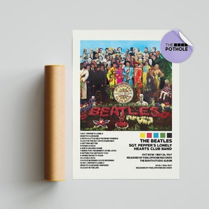 Sgt Pepper Poster - Etsy