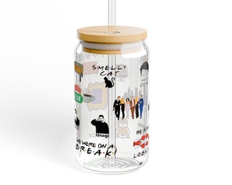 Classic FRIENDS Sipper Glass, 16oz