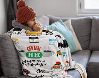 Best of FRIENDS Fan Plush Blanket ~ The Perfect Gift!
