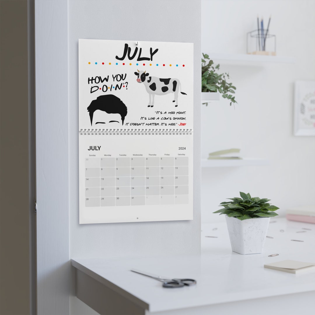 Funny FRIENDS Calendar 2024 Etsy Il 1080xN.5617865817 Pvq6
