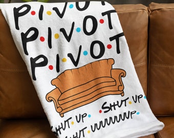 Couverture en peluche pour éventails Pivot FRIENDS ~ Le cadeau parfait !