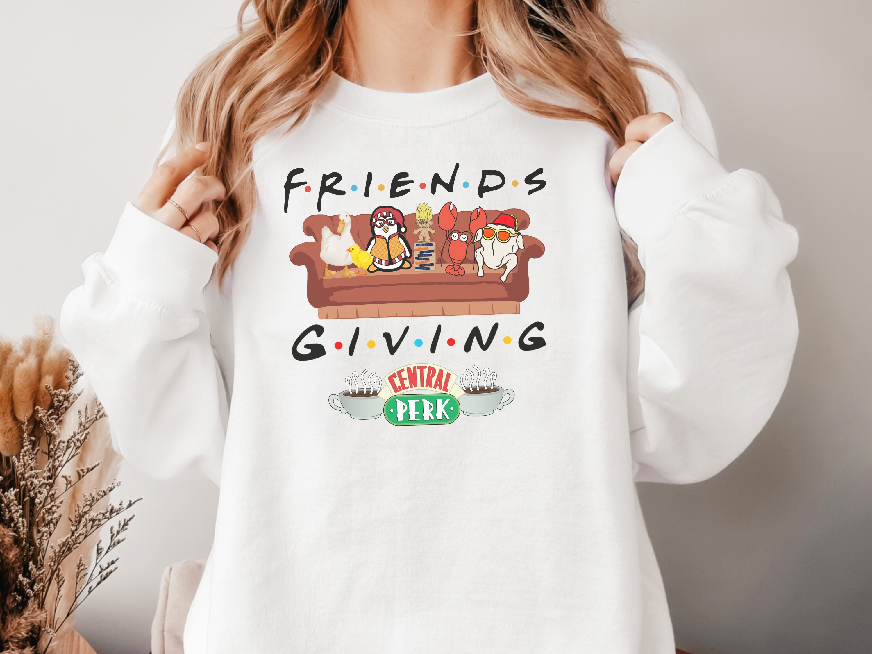 Friends oversized sweatshirt deals