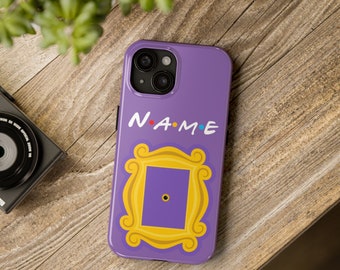 Custom Purple FRIENDS Phone Cases, iPhone 16, 15, 14, 13 & more!