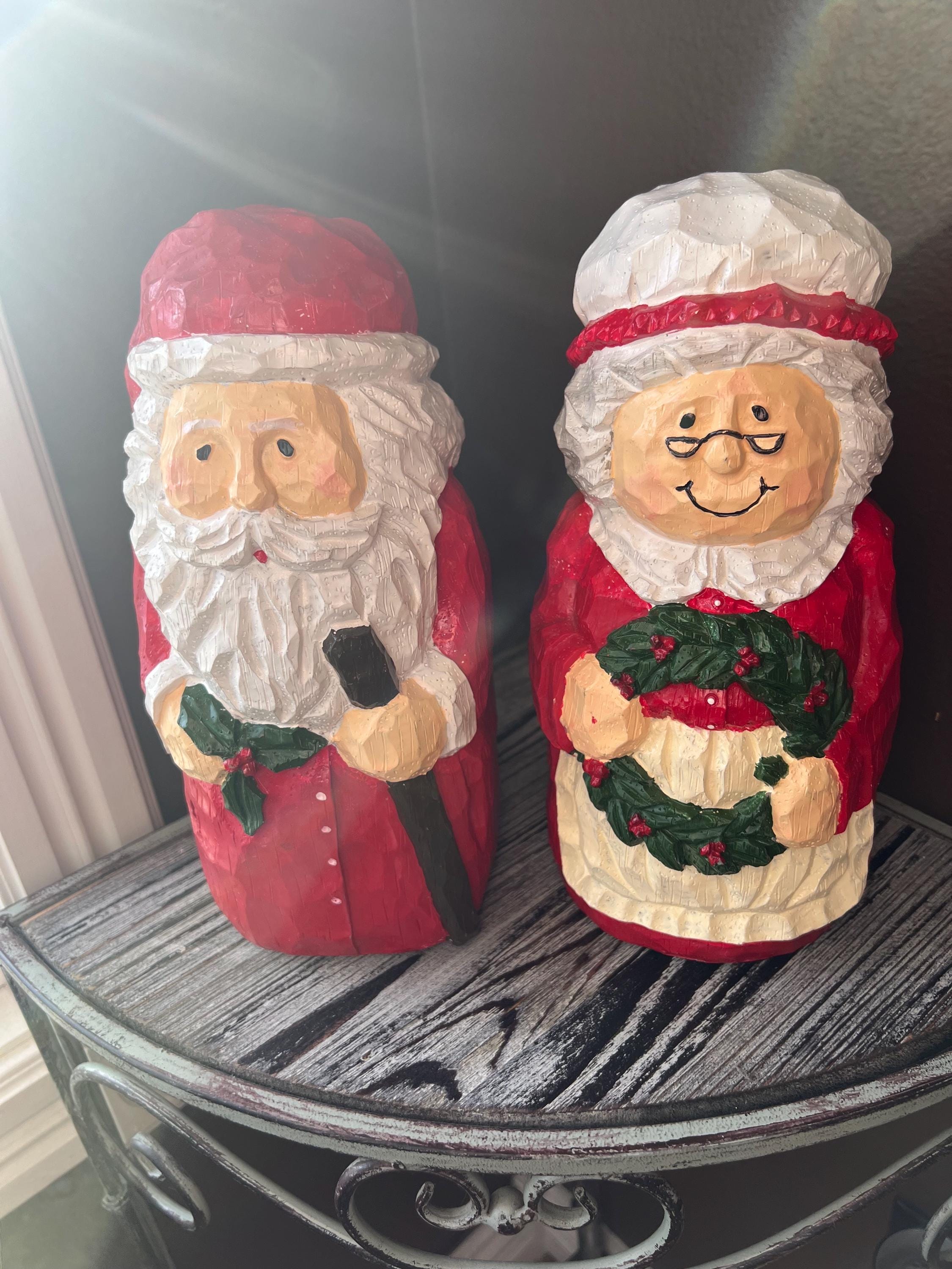 カークランド　クリスマス　アンティーク　陶器 Kirkland Santa - Etsy