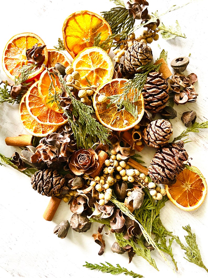 Scented Bowl Filler Farmhouse Rustic Potpourri Housewarming Gift