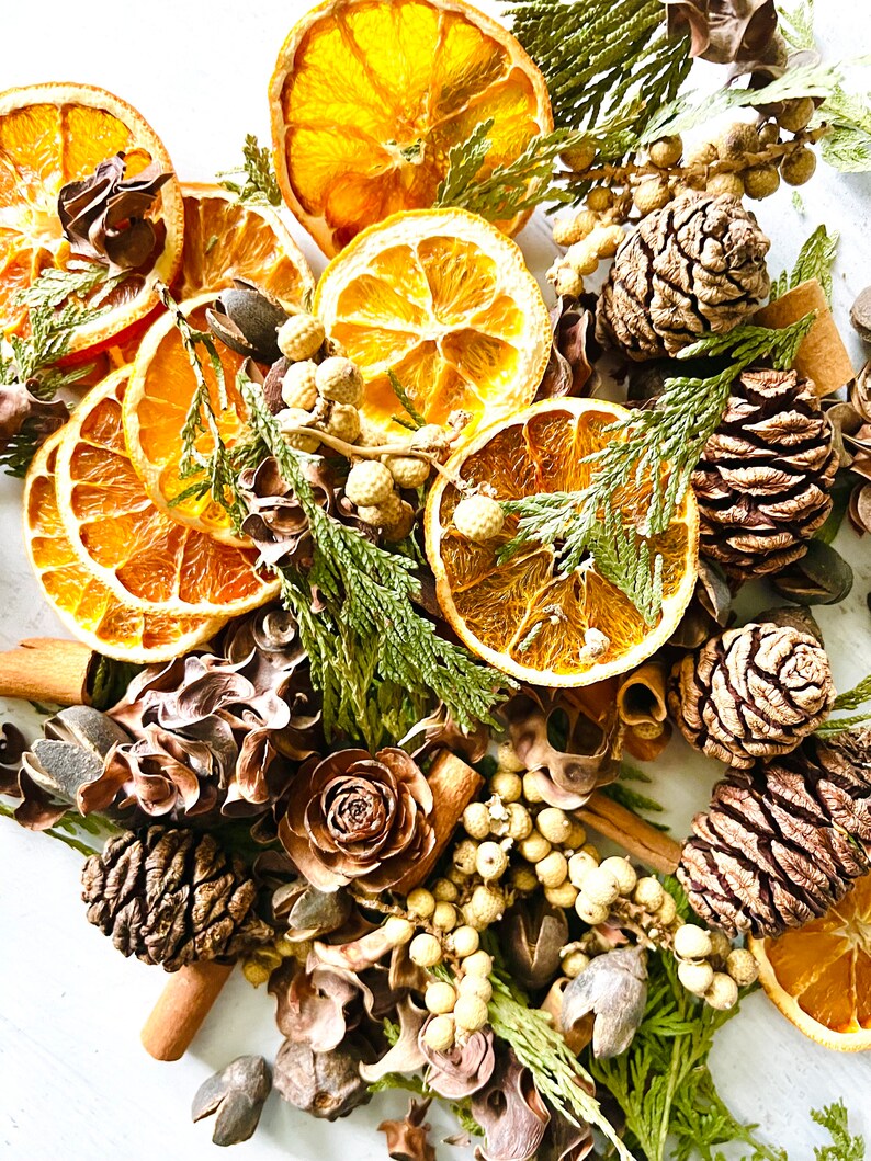 Scented Bowl Filler Farmhouse Rustic Potpourri Housewarming Gift