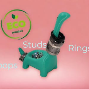 3D Printed Dinosaur Jewelry Holder – Unique Ring and Earring Organizer