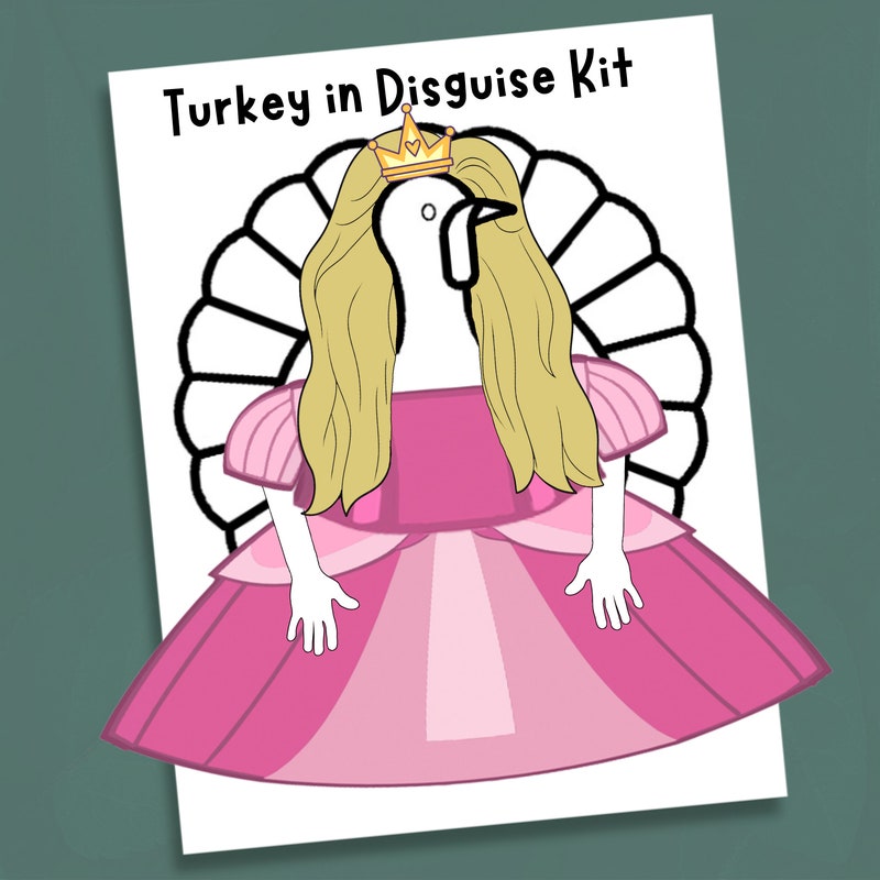 Princess Turkeys Crafting Etsy