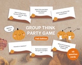 Fall Party Game: Group Think Thanksgiving Trivia (PDF)