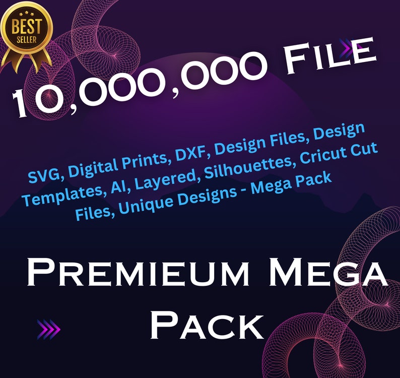 SVG Files Digital Prints DXF Design Files Design - Etsy