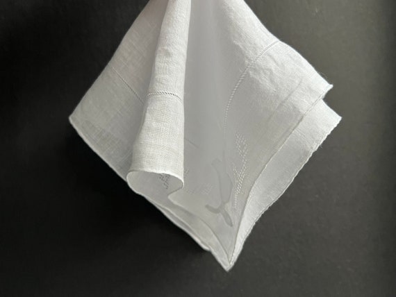 Vintage linen Handkerchief, Bridal Gift - image 3