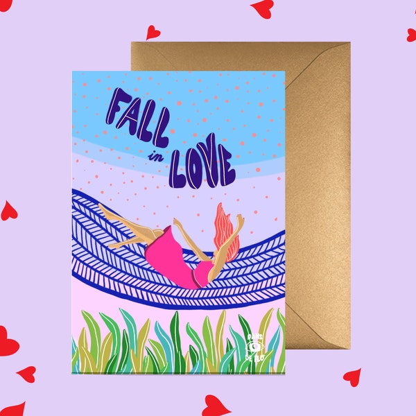 Send a card to your favorite person. A love at first sight when two hearts become one, the body starts to feeling like a marshmallow.