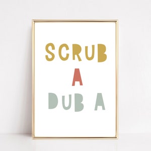 Printable Bathroom Print
