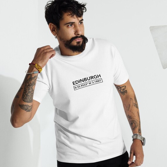 Edinburgh Scotland T-Shirt | Vintage Scottish Capital Tee Edinburgh Scotland T-Shirt | Vintage Scottish Capital Tee
