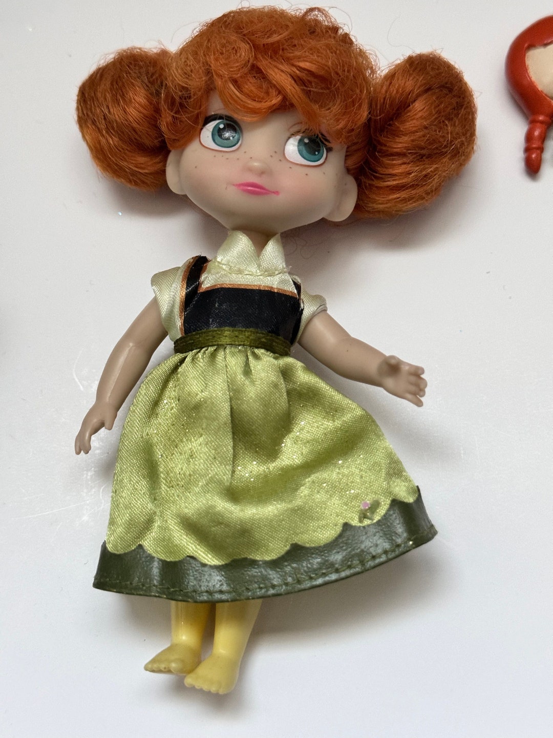 Disney Animators Collection Frozen Anna Mini Doll Playset Etsy