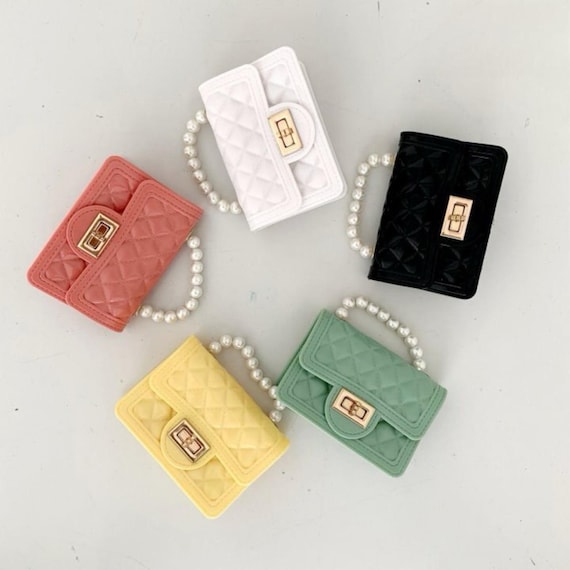 Coco Mini Crossbody Bag, Cute Princess Handbags, Pearls
