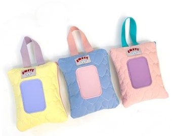 Baby Wipe Pouch, Personalized Name Portable Refillable Wipe Holder, Reusable Travel Wet Wipe Dispenser (Cap is Not Included)