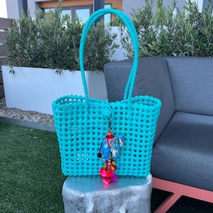 Jali Shoulder Bag, Indonesia Handmade Bag, Bali Tote Bag, Waterproof Bag