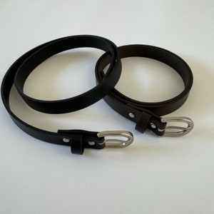 Boys Leather School Belt: Adjustable Casual Uniform Belt